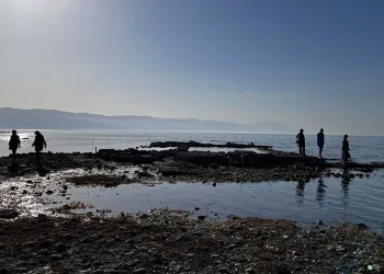Yasağa aldırmadan öz çekim yaptılar