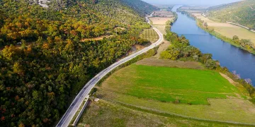 Karacabey-Boğaz yolunda yenileme çalışmaları tamamlandı