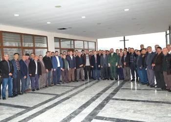 Ali Aykurt, muhtarlarla bir araya geldi