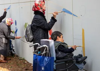 Farkındalığı renklerle sağladılar