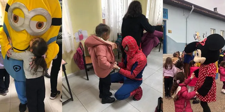Süper kahramanlarla gelen mutluluk