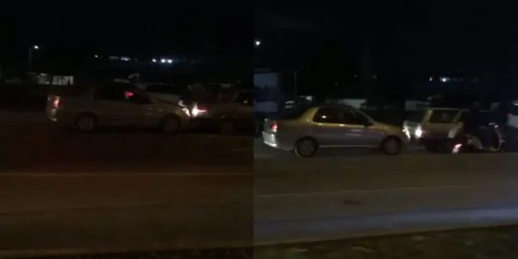 Bursa’da Türk işi otomobil kurtarma kamerada