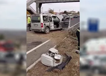 Tekirdağ’da trafik kazası: 3 yaralı