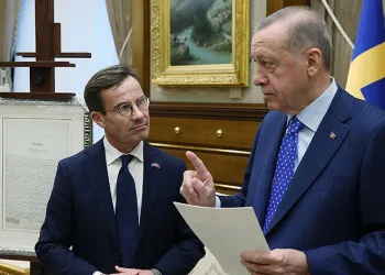 Cumhurbaşkanı Erdoğan, İsveç Başbakanı ile görüştü