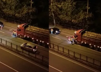 Trafikte yol verme kavgası