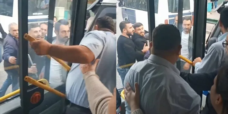 Bursa’da yol verme kavgası