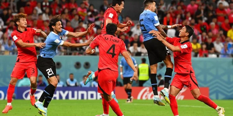 2022 Dünya Kupası: Uruguay:0 – Güney Kore:0