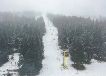 Uludağ’da kar devam ediyor
