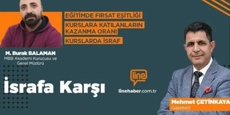 İsrafa Karşı’nın konuğu M. Burak Balaman