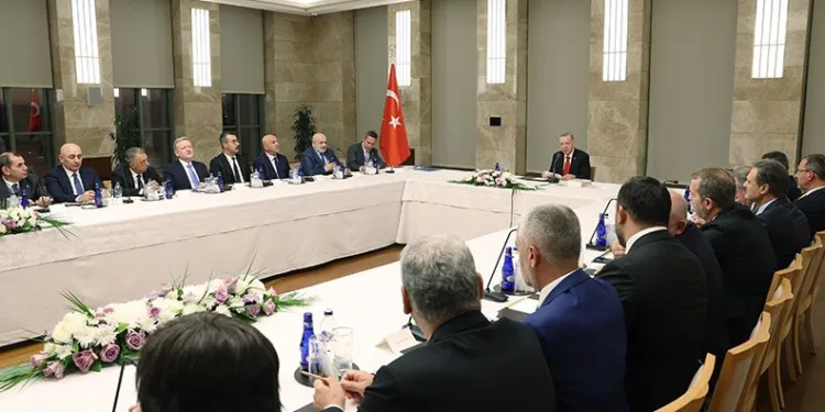 Erdoğan, TFF heyetini kabul etti