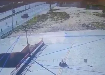 Köpekten kaçarken otomobil çarptı