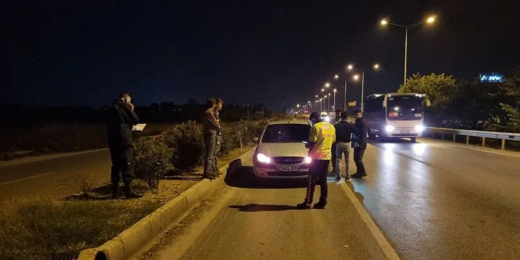 Alkollü sürücü alkollü yayaya çarptı