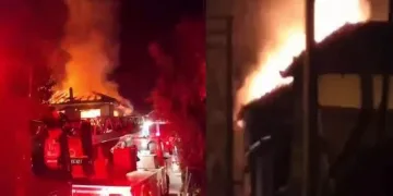 Korkunç yangın: 2 ölü, 3 yaralı