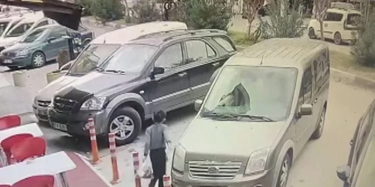 Dilendirilen çocuk arabanın altında kaldı