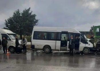 Kahramanmaraş’ta trafik kazası: 11 yaralı