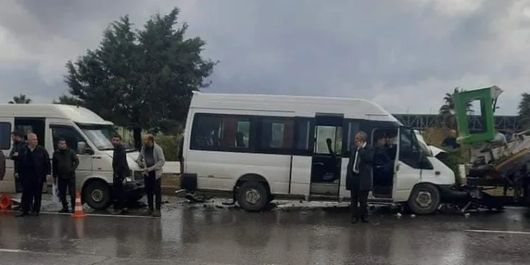 Kahramanmaraş’ta trafik kazası: 11 yaralı