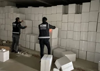 İstanbul’da büyük tütün kaçakçılığı operasyonu
