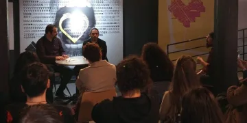 Doğu Yücel ile Edebiyat Müzesi’nde söyleşi