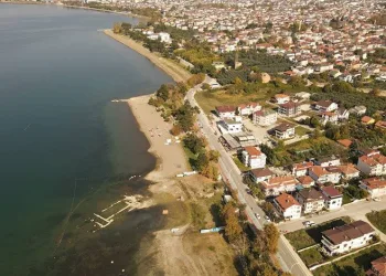 İznik Gölü’ndeki çekilme korkutucu boyuta ulaştı