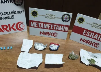 Mudanya’da uyuşturucu operasyonu