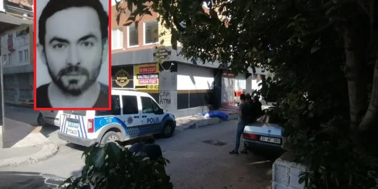 Terastan düşen adam feci şekilde can verdi