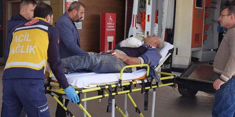 Bursa’da elini makineye kaptıran işçinin parmakları koptu