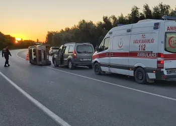 Kaza yerine giden muhabir, abisinin kazasıyla karşılaştı