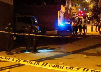 Komşu kavgasında kan aktı