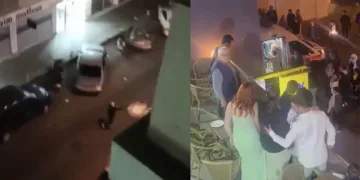 Cadde ortasında silahla 2 kişiyi vurdu