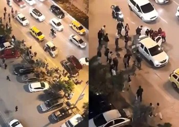 Bursa’da önce kaza sonra kavga