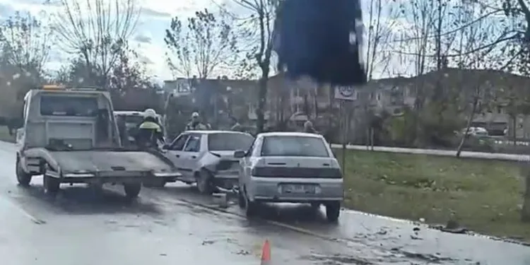 Sakarya’da zincirleme kaza: 9 araç birbirine girdi