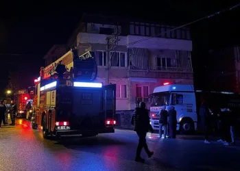 Bursa’da elektrikli battaniyeden yangın çıktı