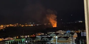 Bursa’da ormanlık alanda korkutan yangın