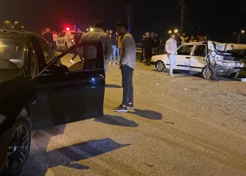 Bursa’da asker uğurlama konvoyunda TIR kazası