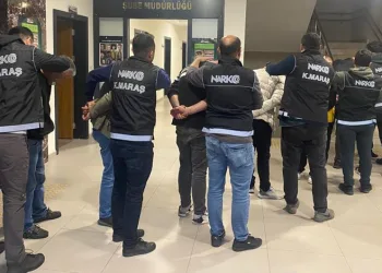 Kahramanmaraş’ta uyuşturucu operasyonunda 3 tutuklama