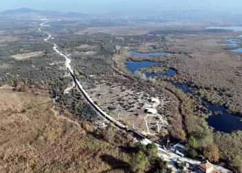 Tarihi Gölyazı yolu yenileniyor