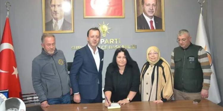 Ayşegül Eltimur, AK Parti’ye katıldı