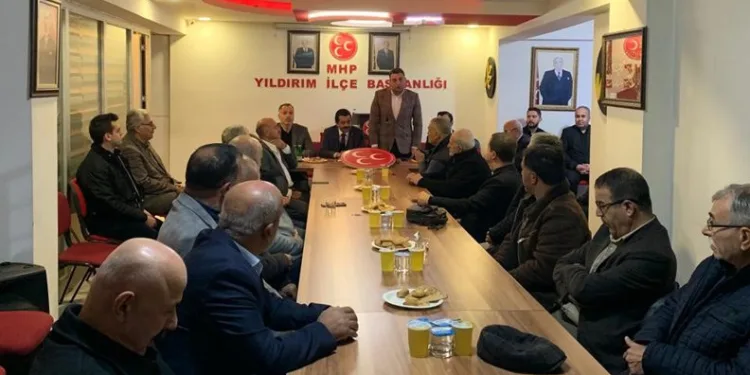 MHP Yıldırım İlçe Teşkilatı’nda istişare toplantısı