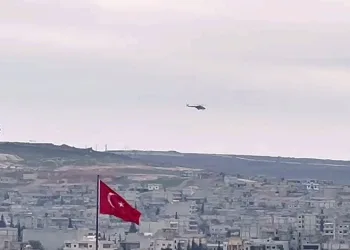 Türkiye – Suriye sınırında hava hareketliliği