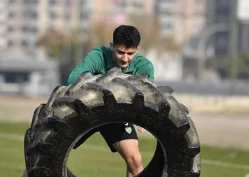 Bursaspor’dan dikkat çeken antrenman