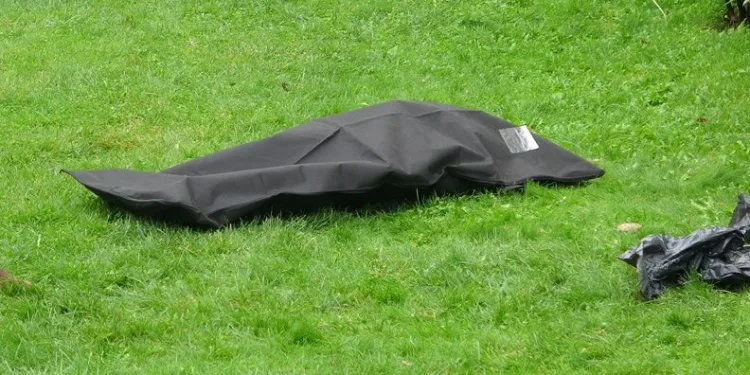 Denizli’de parkta erkek cesedi bulundu