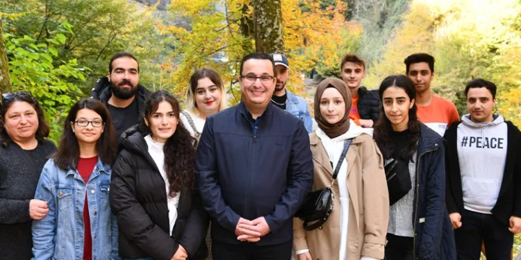 Mehmet Kanar Suuçtu Şelalesi’nde öğrencileri ağırladı
