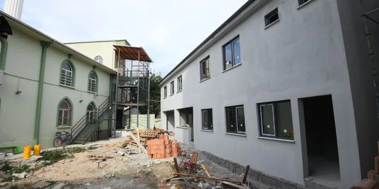 Adalet Camii’ne yeni hizmet binası