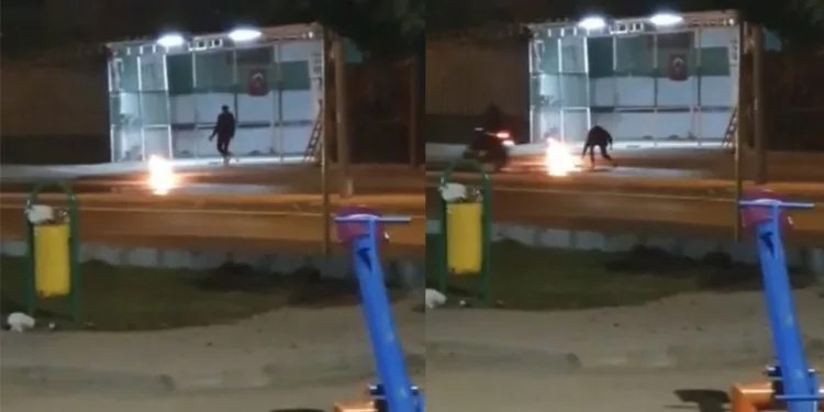 Bursa’da piknik tüpü alev aldı