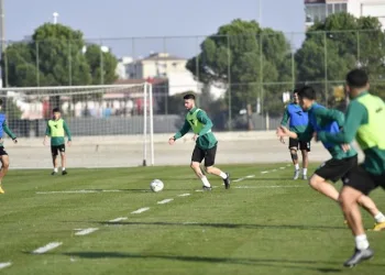 Bursaspor taktik çalıştı