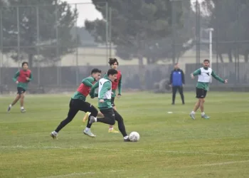 Bursaspor taktik çalıştı