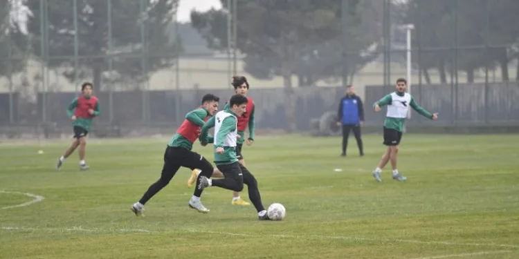 Bursaspor taktik çalıştı
