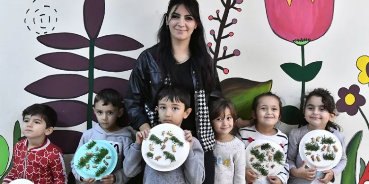 Koza Çocuk Akademi’den renkli atölye