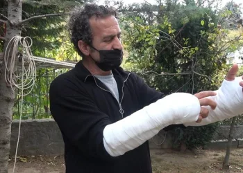 Bursa’da husumetlisine Pitbull köpekle saldırdı