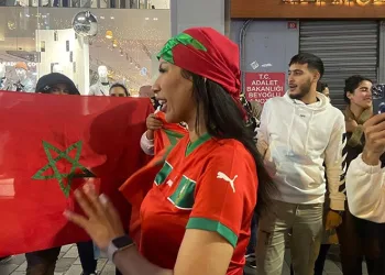 Fas’ın galibiyeti coşkuyla kutlandı